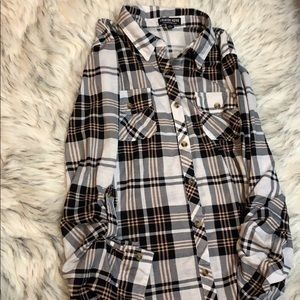 Plaid Button Up Shirt